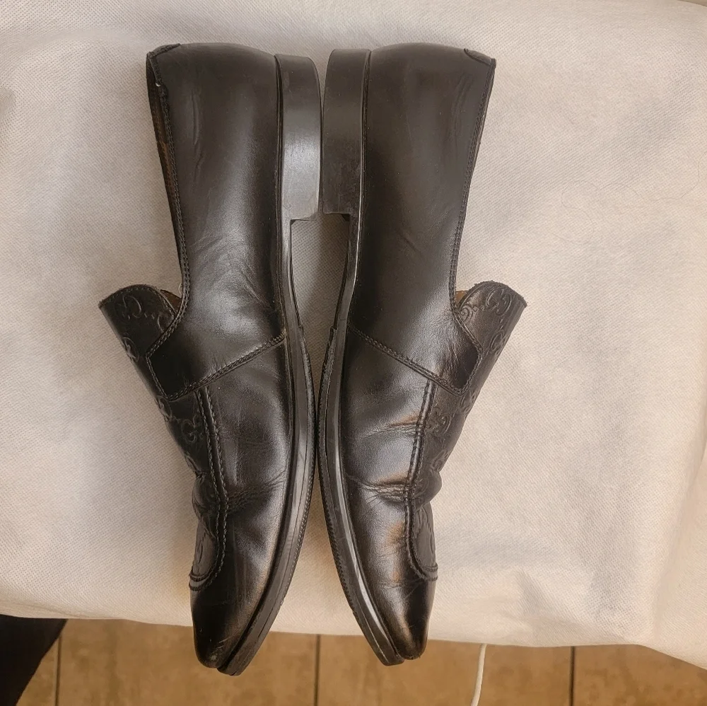 GUCCI MEN'S BROWN GUCCISSIMA LOAFERS SIZE9.5